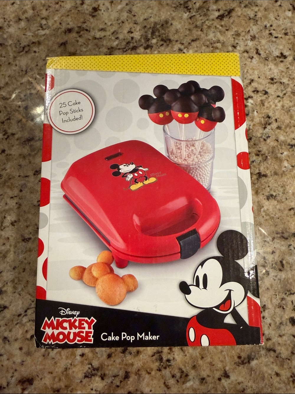 Disney Mickey Mouse Red Cake Pop Maker